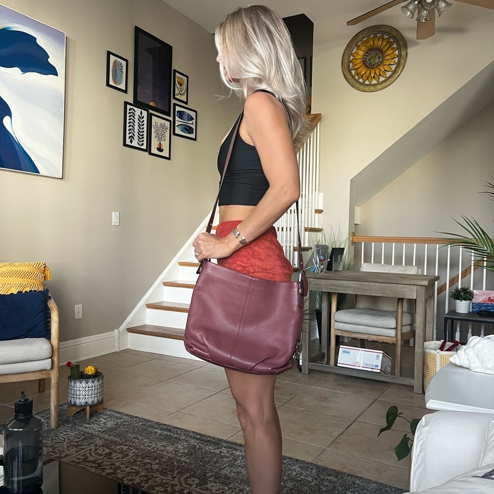 COACH SLOUCHY BOHO BAG (with extendable strap)